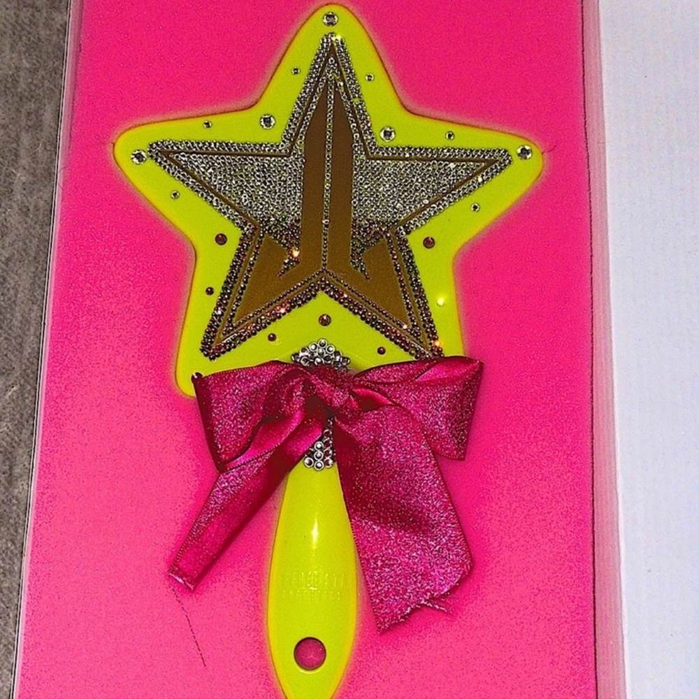 🌼BOGO50%🌼 🆕🌿JEFFREE STAR: Silver Chrome Bedazzled Mirror - Picture 14 of 17